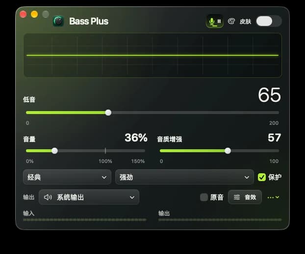 Bass Plus — 示波器